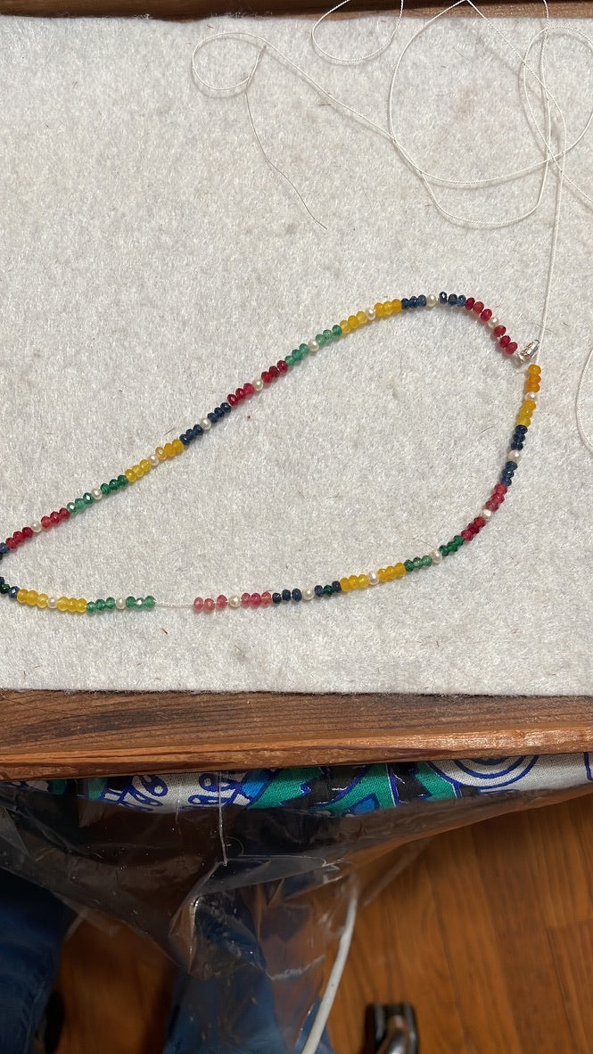 This piece as it was being made